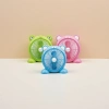 Green frog, pink bear and blue bear shaped small fan are available in three colors Application Scenario